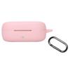 For Huawei FreeArc Silicone Case Wireless Earphones Protective Cover with Anti-Lost Buckle