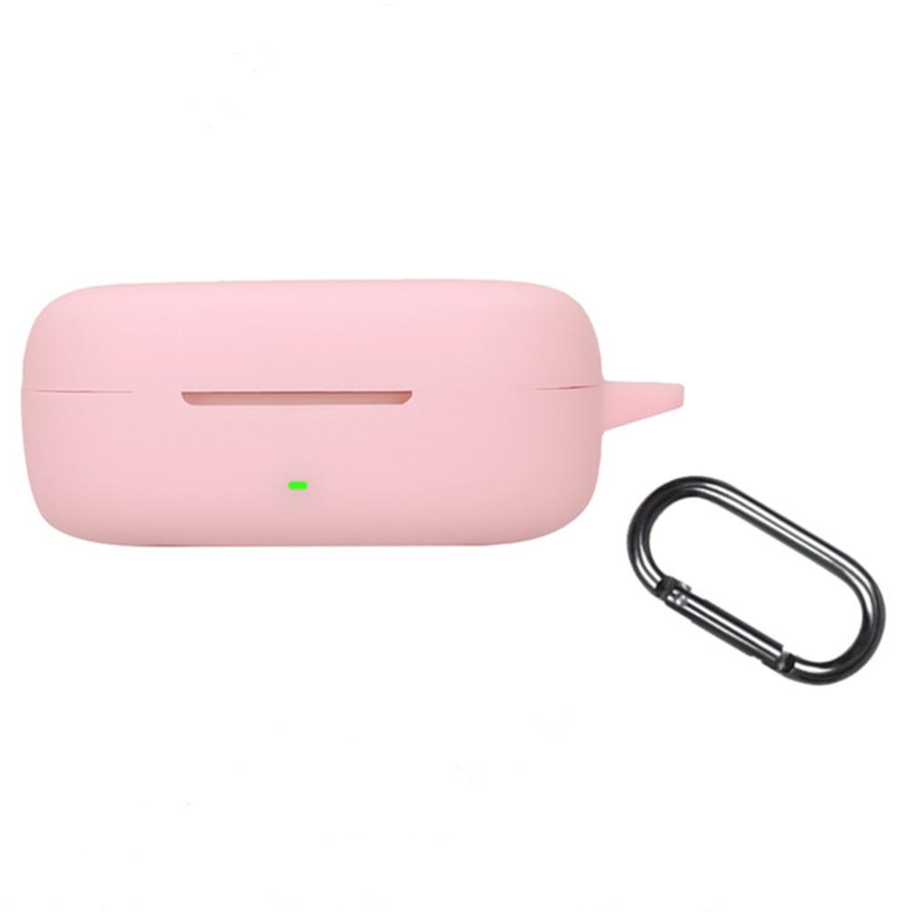 Pro Huawei FreeArc Silikonové pouzdro Ochranný kryt na bezdrátová sluchátka s přezkou proti ztrátě