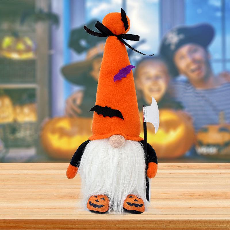 Luminous Faceless Old Man Halloween Gnome Ornament