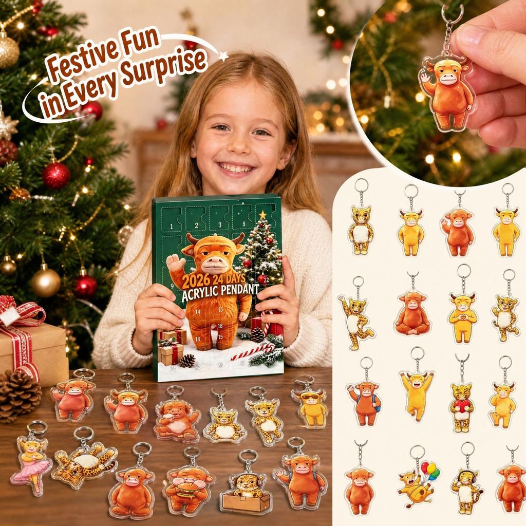 Christmas Tree Ornament - Fun Holiday Hanging Decor with Surprise Designs