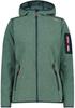 CMP Jacket FIX Hood Trek Green-jade 02FU