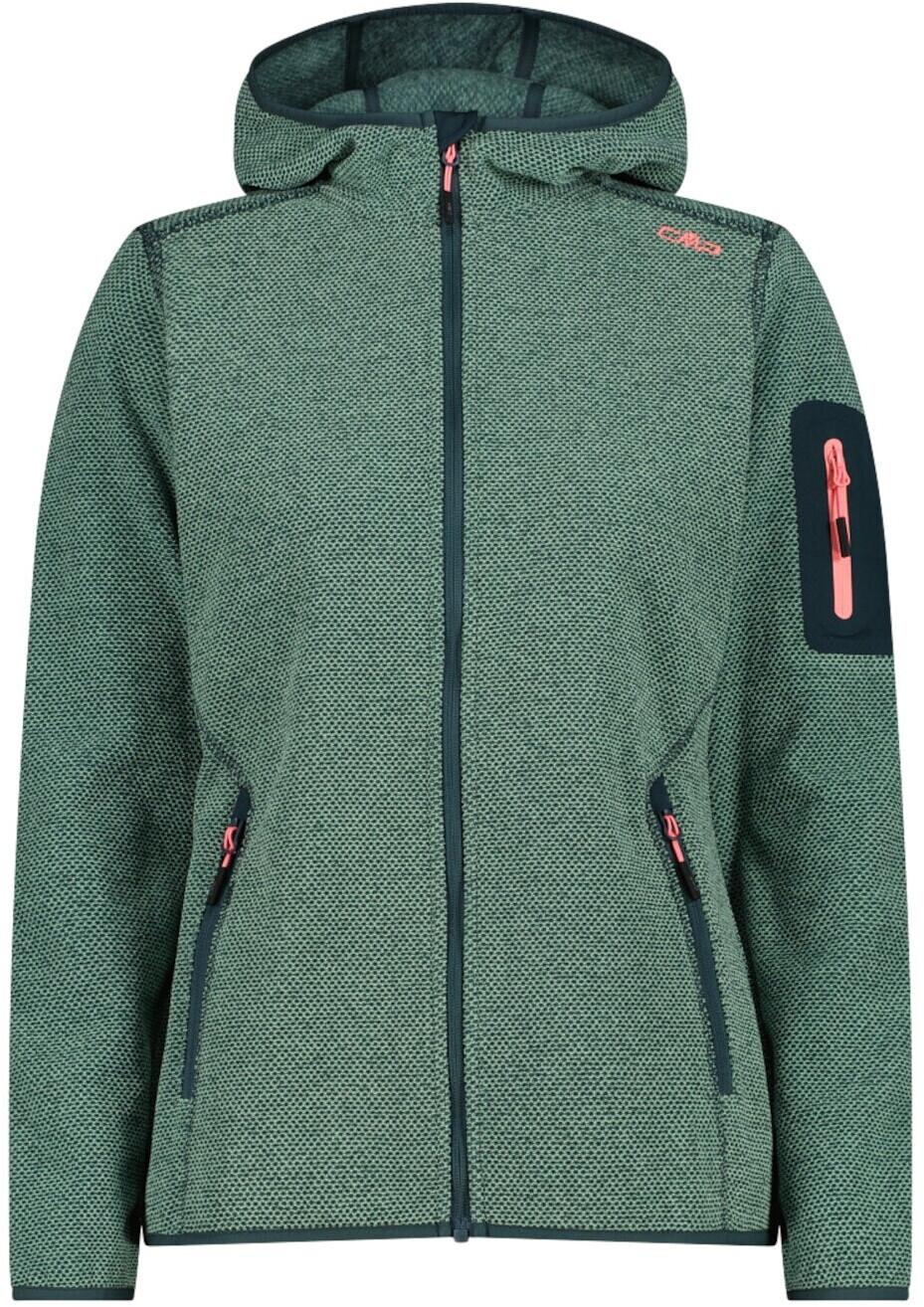 

CMP Куртка FIX Hood trek зелено-нефритовая 02FU 46