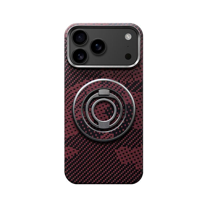 Applicable Apple 17Air Kevlar Mobile Phone Case iphone17Promax Aramid Fiber 17 Magnetic Protective Case