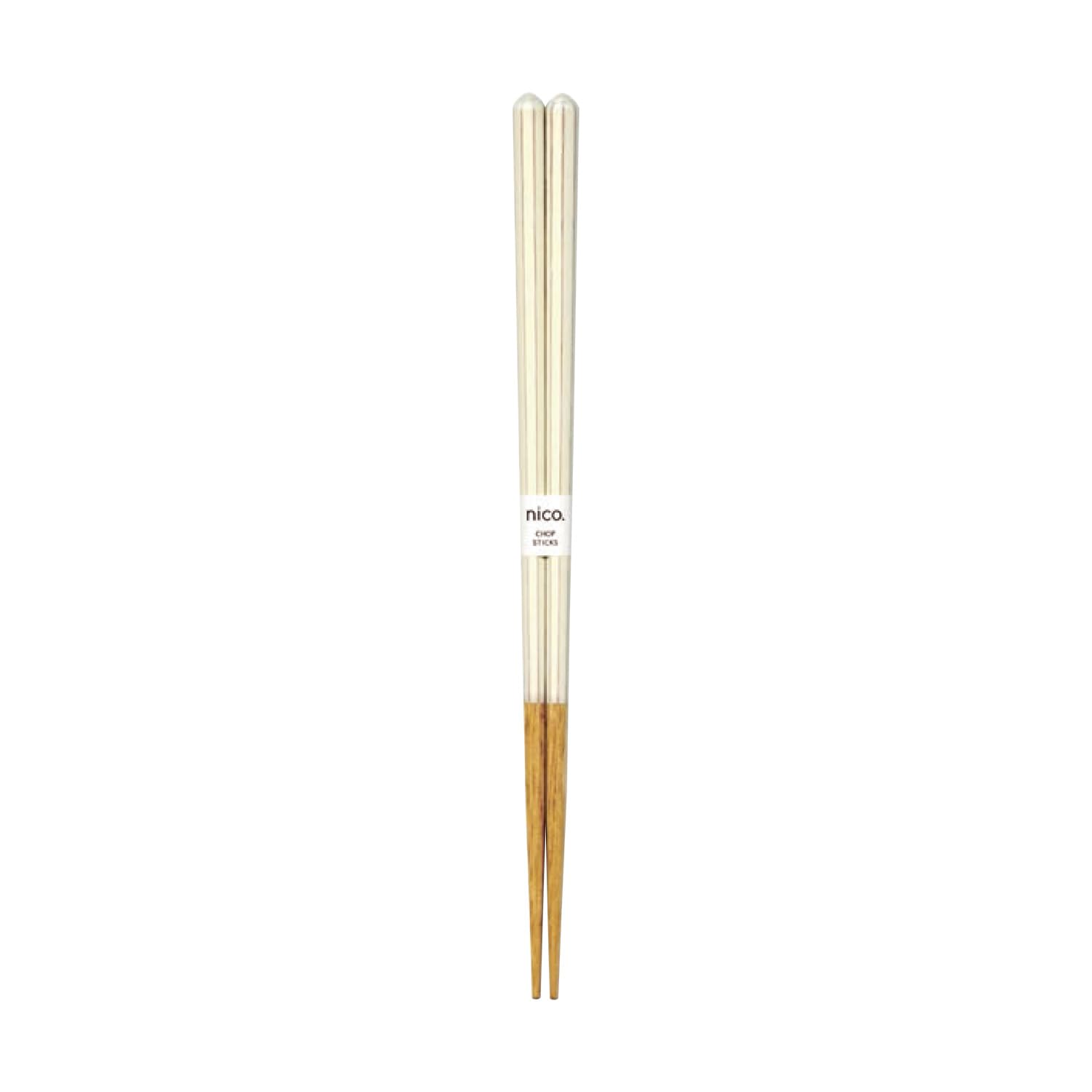 Tanaka Chopsticks Shop Blossom Octagonal Chopsticks Lily Design Antibacterial Dishwasher Safe Made in Japan Stylish Cute Easy to Grip Simple Design белый