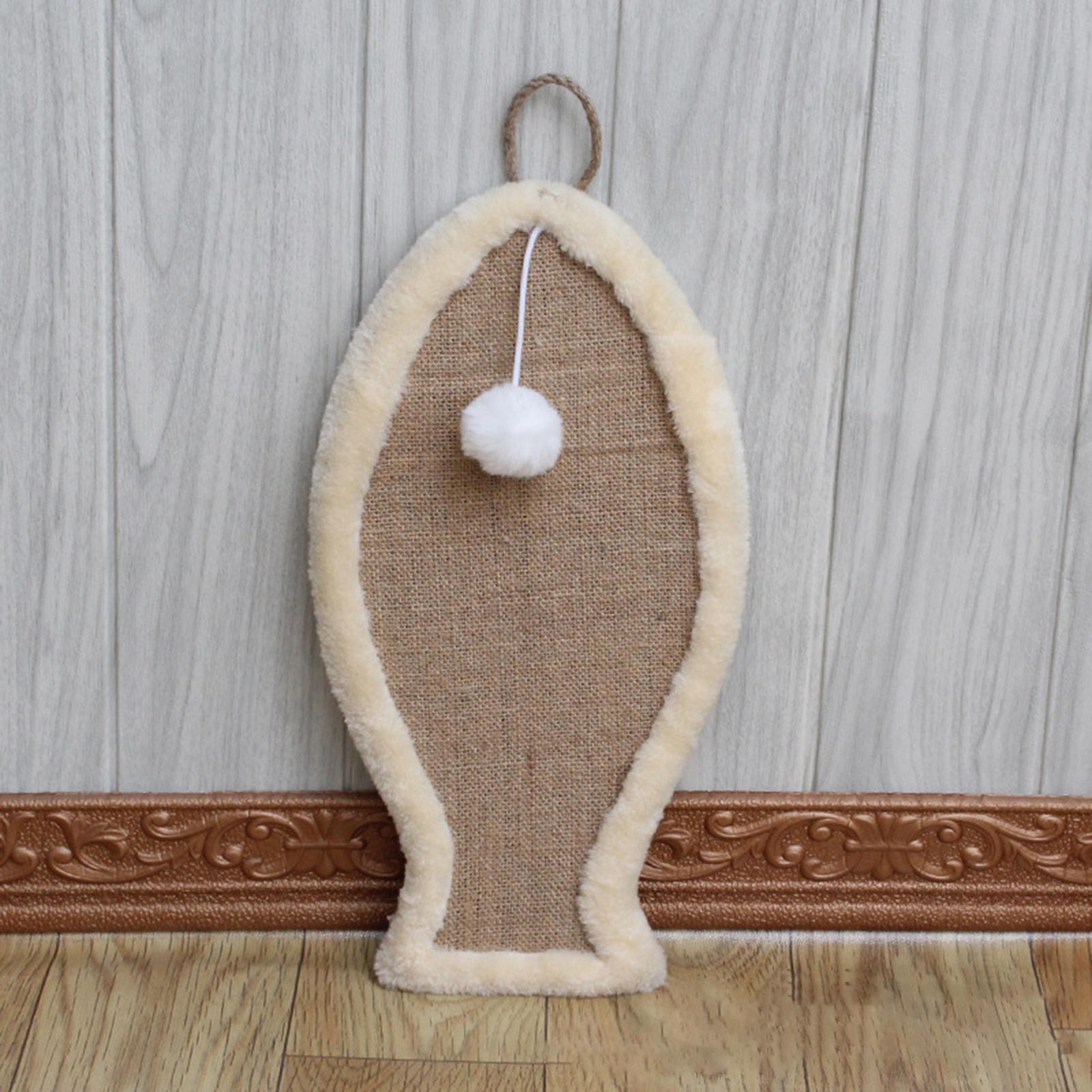 

Когтеточка для кошек Натуральный сизаль Когтеточка для кошек Защитная картонная доска для мебели для кошек для больших настенных шлифовальных когтей