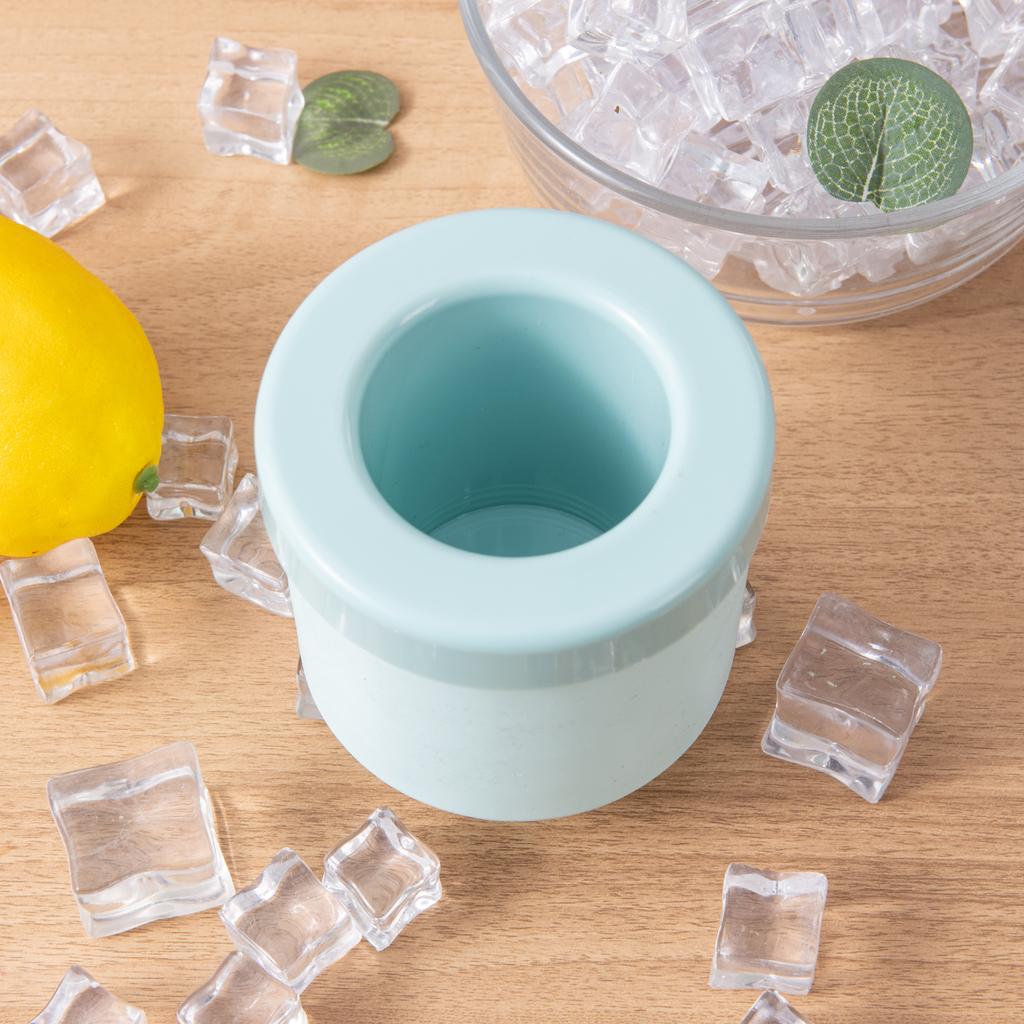 1PC - Silicone Ice Cup Ice Block Mold Cylinder Ice Grid Silicone Food Grade Ice Block Mold