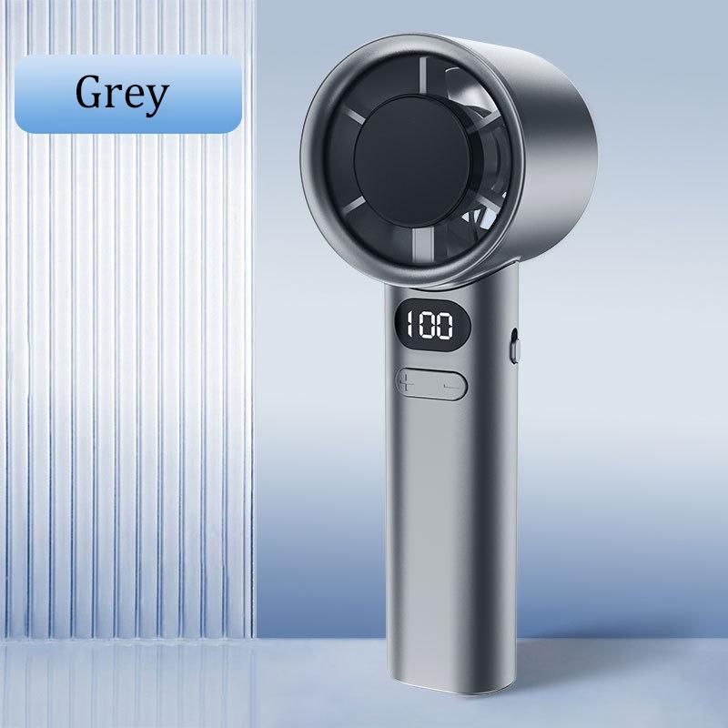 High Speed Handheld Fan Stepless Speed Adjustment Long Lasting Battery Portable Mini Cooling Fan Lightweight Outdoor Travel