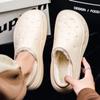 Fashion Men's Slippers Mans Cotton Slipper Casual New Shoes Winter Indoor Outdoor Water Proof Mainly Push Soft Comfortable Lightweight