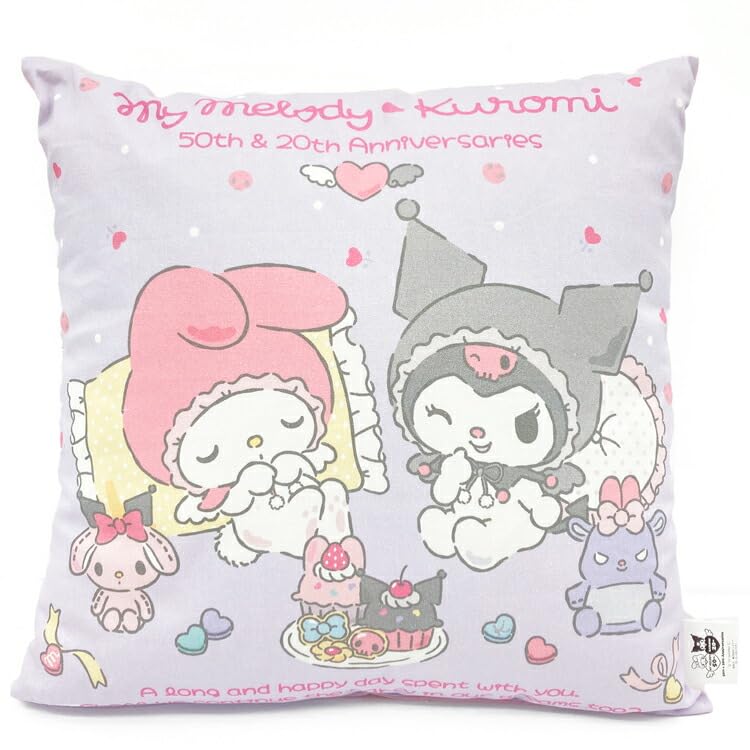 

My Melody Kuromi Anniversary Angel Cushion 50th&20th