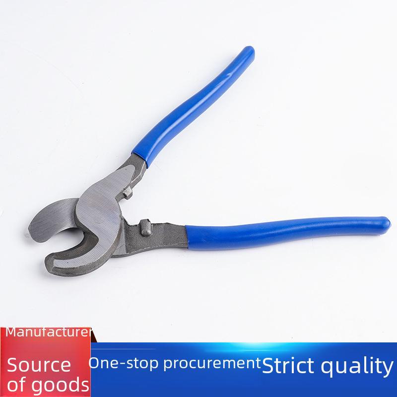 Large Copper & Aluminum Crimping Pliers Set with HX-50B Cable Cutter and Wire Stripper.