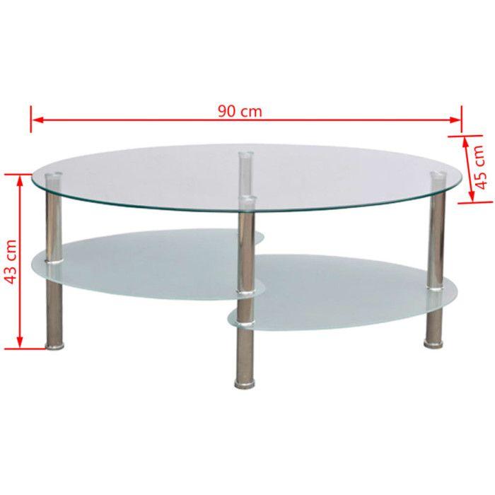 VidaXL Coffee Table with Exclusive Design White