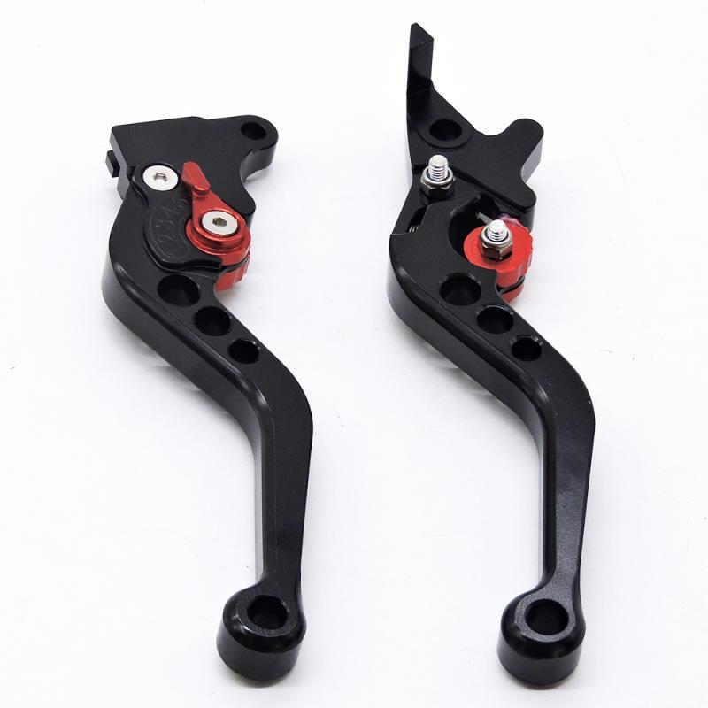 CNC Motorcycle Brake & Clutch Lever, Short Bull Horn Design for G5 GY6 Models