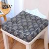 Soft High-elastic PP Cotton Office Chair Pad Modern Stylish Cushion, Ultra Square Geometric or Cushion for Kitchen Chairs Plant Prints, 15.75"x15.75"