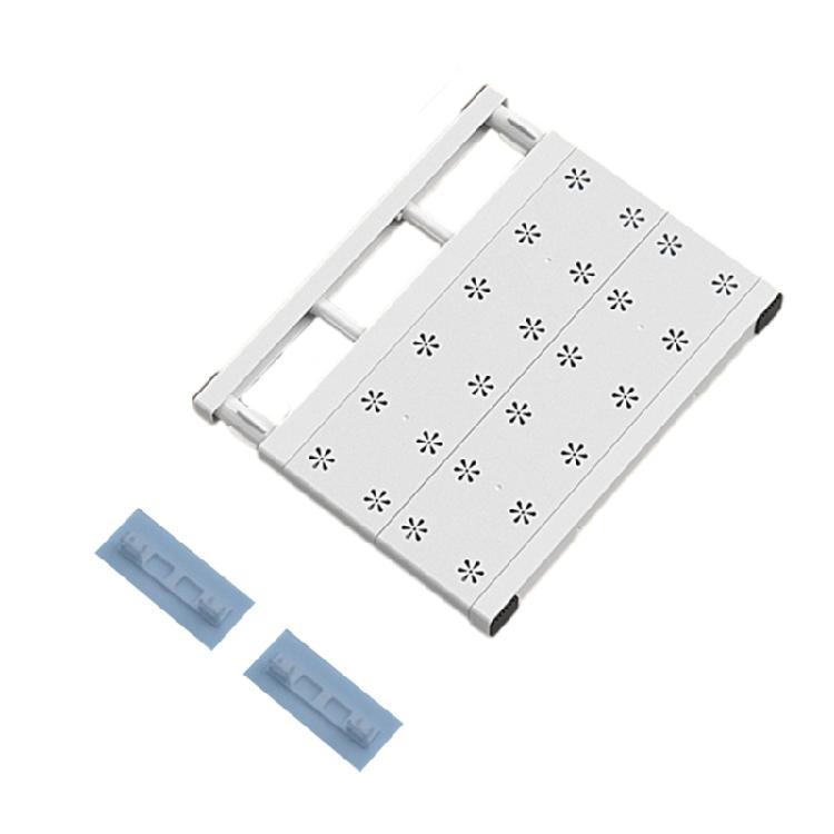 Прочная стойка для гардероба из углеродистой стали с регулируемыми ярусами выдвижными полками для максимального увеличения места для хранения в небольших помещениях 1300₽