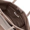Milkfed FAUX LETHER PATCH TOTE 103203053015 Beige Tote Bag Women's