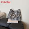 Canvas Tote Bag For Women With Stitching Detail For Daily Casual Use