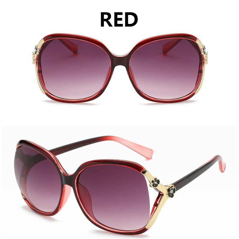 Ochelari de soare Camellia la modă europeană și americană, ochelari de soare eleganți cu umbrire UV, ochelari de soare mari cu față rotundă, ochelari retro subțiri.