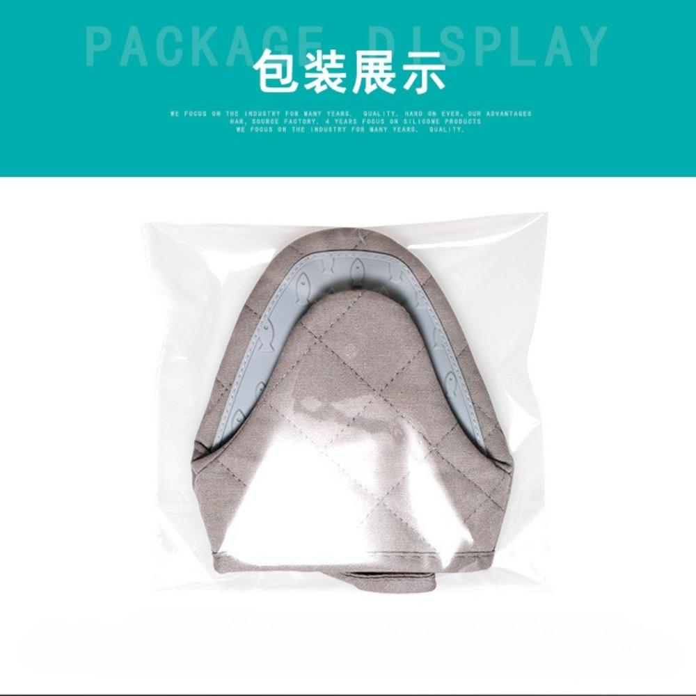 1PCS Fish Shaped Silicone Anti Scald Oven Gloves Kitchen Silicone Gloves Tray Dish Holder Gloves Multi-purpose