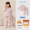 JELLYBABY Stepp-Fleece-Schlafanzug-Set für Kleinkind-Mädchen