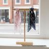Holzschmuck- und Schal-Ausstellungsständer für Halsketten und Armbänder