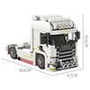 KNEW BUILT European Truck Semi-TrailerOil TankerContainer Trailer Building Block Toys-Boys' Educational AssemblyFestival Gift