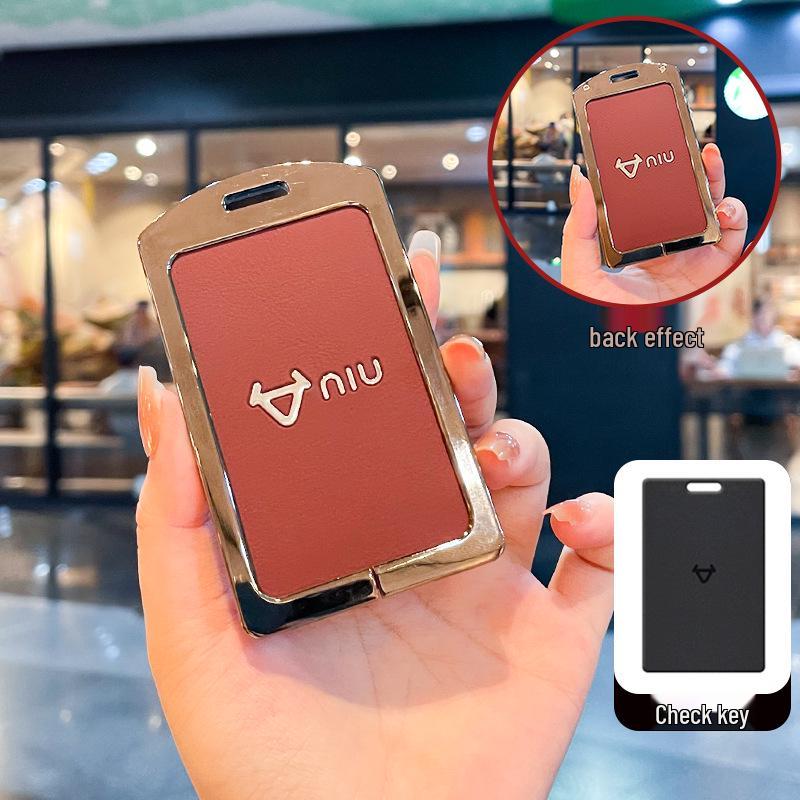 Compatible Electric Key Case for Cow Models U2UQI+ and 2024 NXT/MQiL with NFC Induction and Metal Buckle