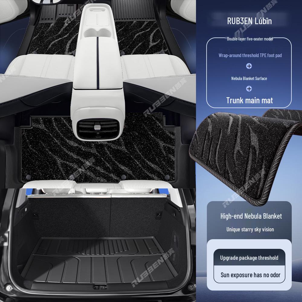 Lubin Provides Comprehensive Interior Modification Accessories for the Geely T1/Alfa T5, Such As Door Sills and TPE Floor Mats.