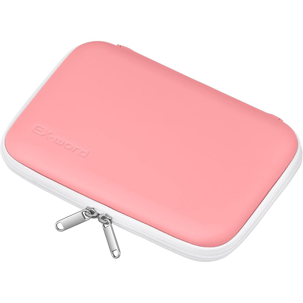 CASIO Genuine Exword Electronic Dictionary Case Semi Hard Cover Type Pink XD-CC2402PK