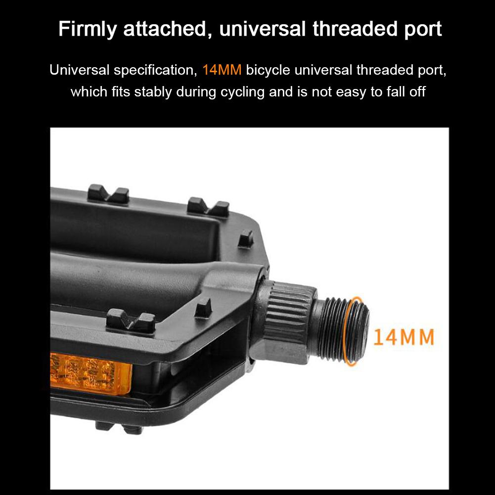 Bicycle Pedals Lightweight Non-slip Bearing Pedals Riding Equipment For Mountain Bike E-bike Road Bike