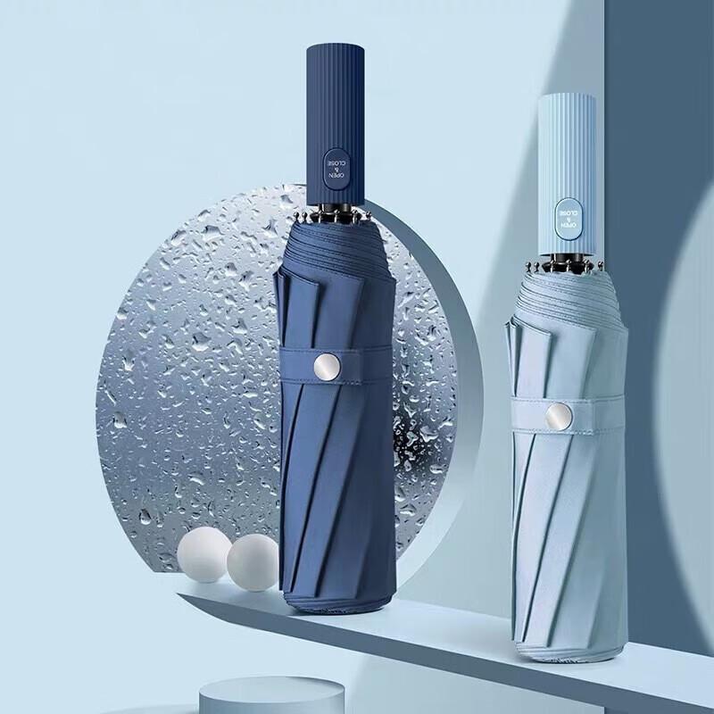 Senmoh Automatic 10-Rib Sun & Rain Umbrella