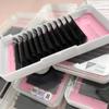 Synthetic Hair Mega Volume Eyelash Extensions Tray Matte Black with Custom Logo Cruelty-Free Vegan
