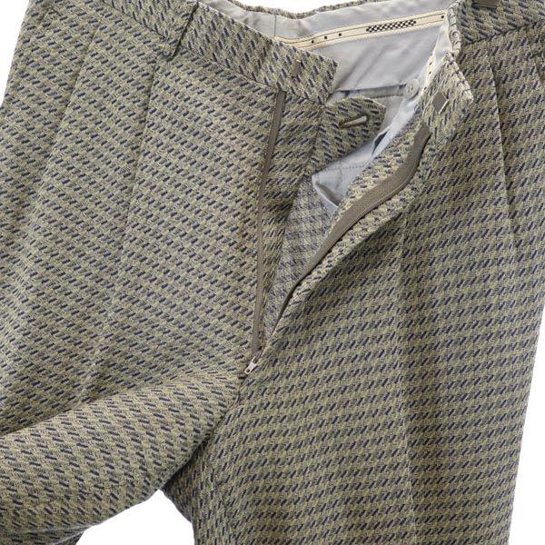 Enrico Coveri Linen Wool Blend Suit Setup Tailored Jacket and Pants Men's Used