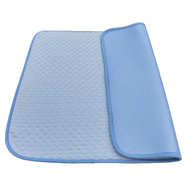 Pet Cooling Mat: Summer Ice Silk Dog & Cat Bed Cushion