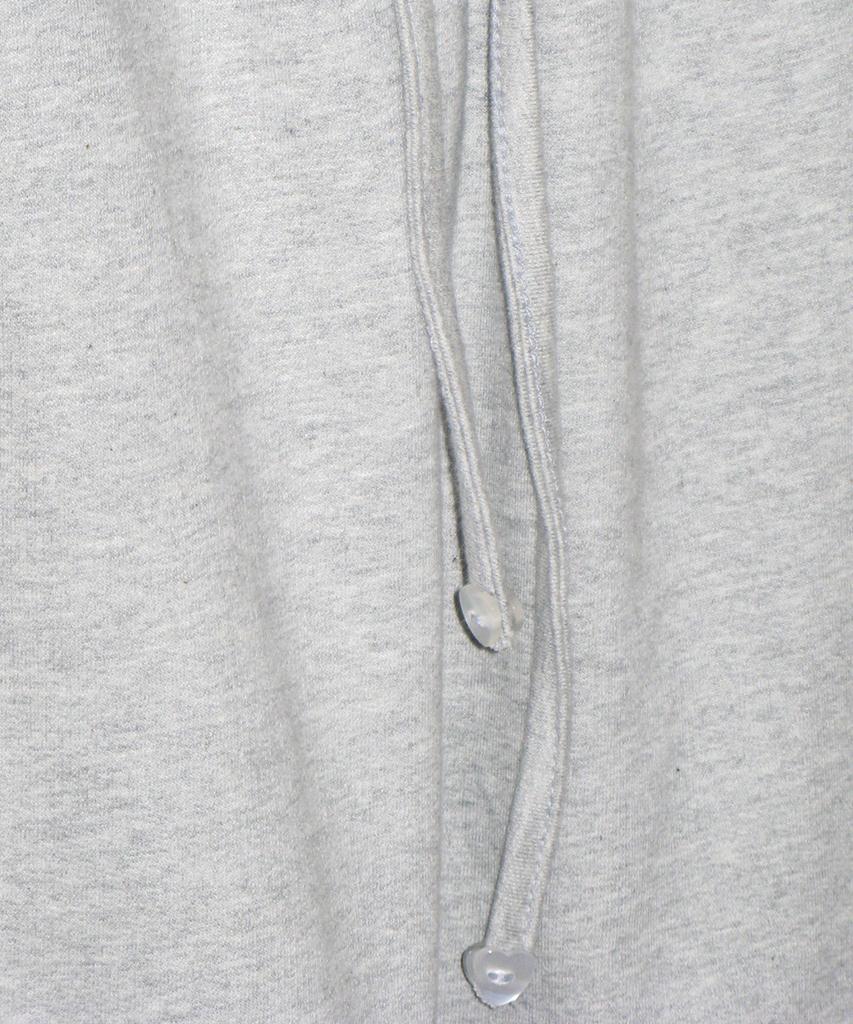 RONRON Layered Skirt Sweat Pants Gray
