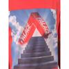 Palace Creative Print Crew Neck Short Sleeve T-Shirt Men Tops Red P16TS137
