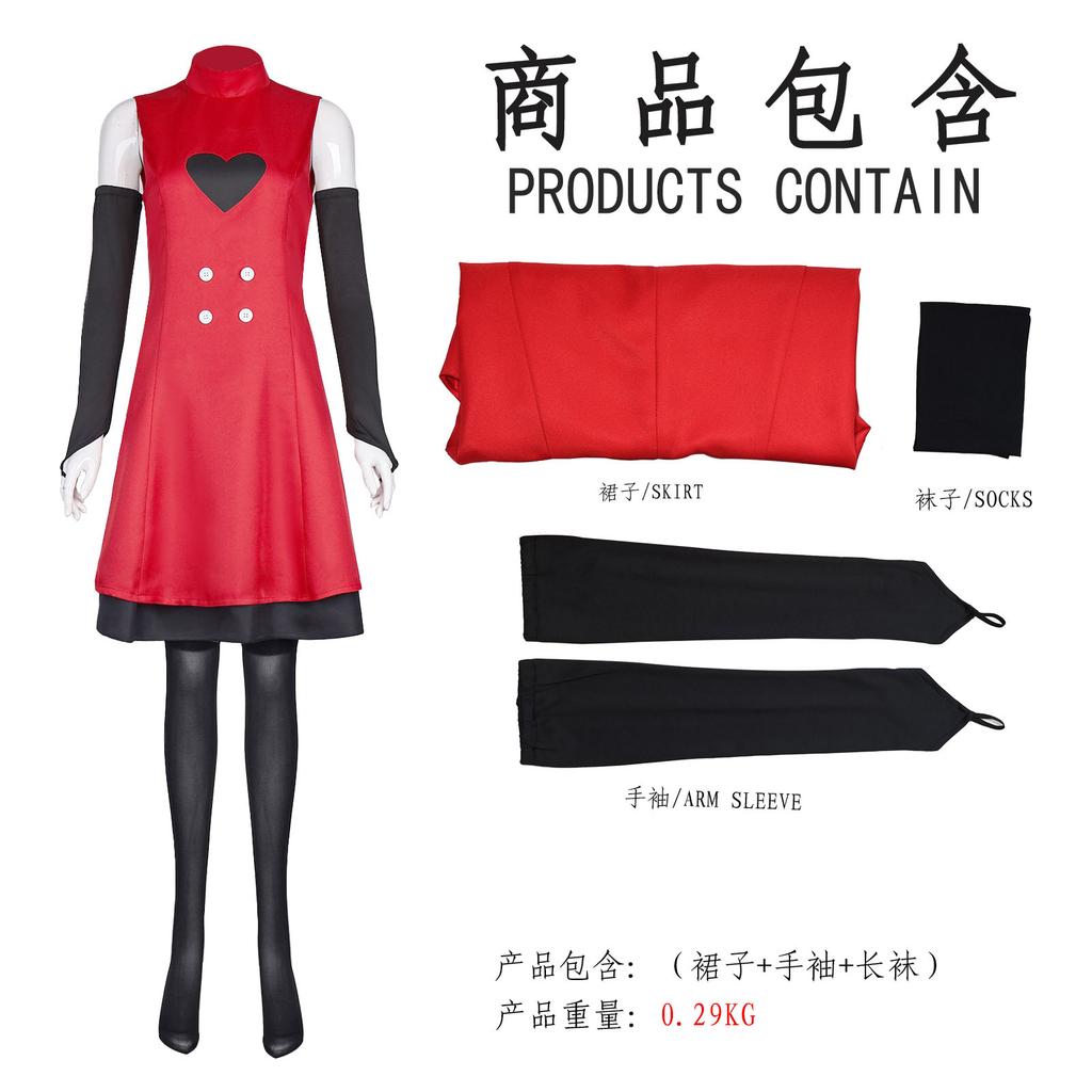 Neues Angebot Amerikanisches Drama Hell Inn Cos-Kleidung Hell Inn Alastor Cosplay-Kleidung