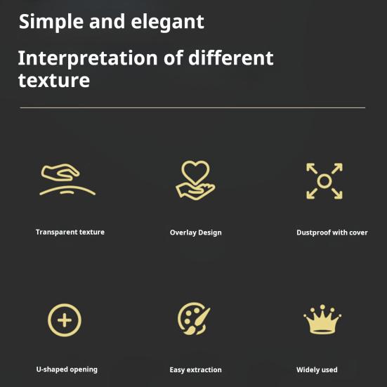 Aufbewahrungsbox für Wattestäbchen, Organizer mit Deckel, transparentes Design, Mehrzweck-Wattebällchen