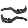 Pair of Brake Clutch Lever Handle 6 Position Adjustable Fit for Suzuki GSXR 600 750 1000