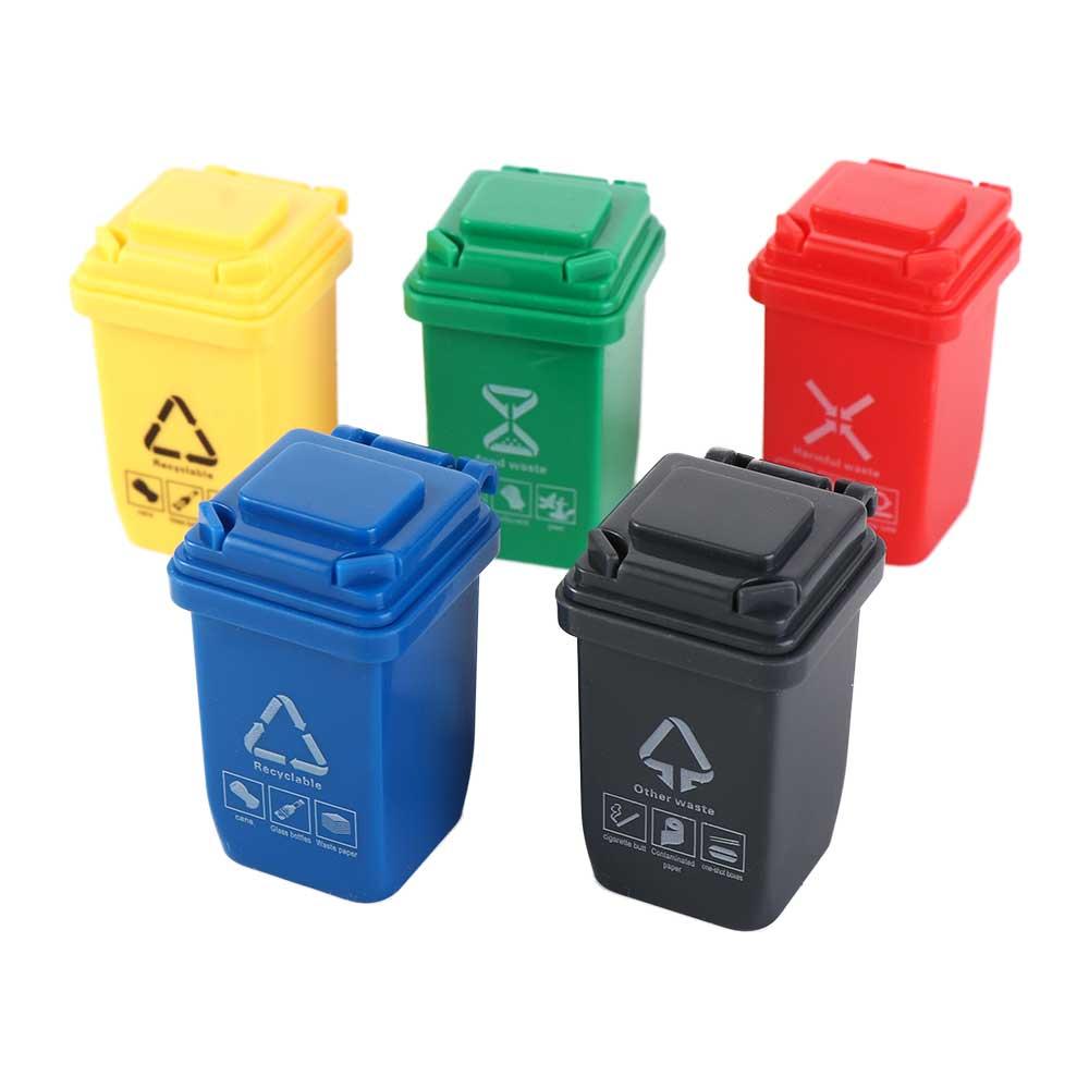 Decoration Simulation Trash Can Dollhouse Trash Can Dollhouse Miniature Simulation Furniture Toy