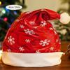 Snowman DIY Christmas Hat Toy Elk Santa Snowman Hat Creative Kids Xmas Arts Hats  Toddlers