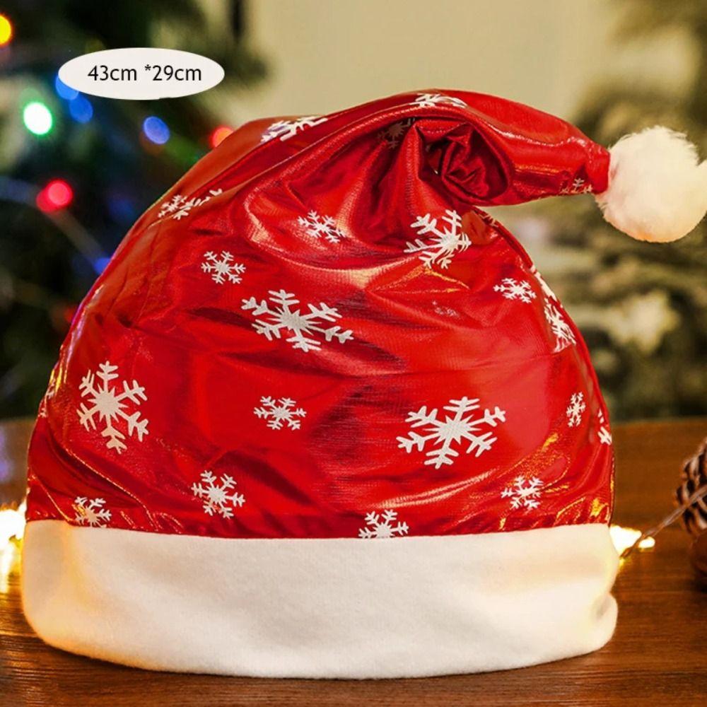 Snowman DIY Christmas Hat Toy Elk Santa Snowman Hat Creative Kids Xmas Arts Hats  Toddlers