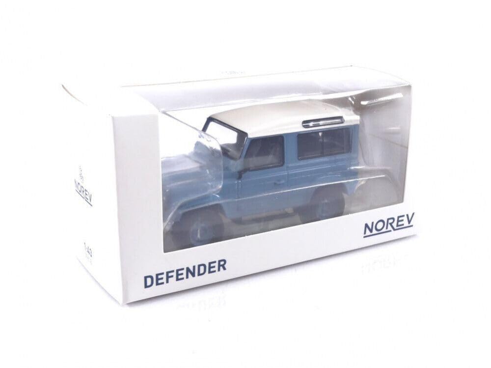 Norev Scale Land Rover Defender Jet Car Blue 1/43 (1995)