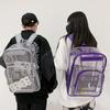 PVC Backpack Pvc Big Schoolbag, Transparent Backpack Pvc Transparent Backpack