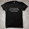 I Eat Oil Paintings When Security Guards Aren't Looking - Funny T-Shirt