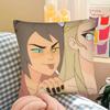 Pc CCatradora Shera Vintage Anime Pillow Case Fashion Square Pillowcase Bedroom Sofa Room Ins Decoration Leisure