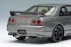 Make Up EIDOLON Nissan SKYLINE BCNR33 CRS 2022 Dark Metal Gray Finished Model EM770 1/43 GT-R (NISMO Version)