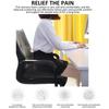 for Seat Cushions Covers Universal for 4 Season Desk Chair Back Support Coccyx P
