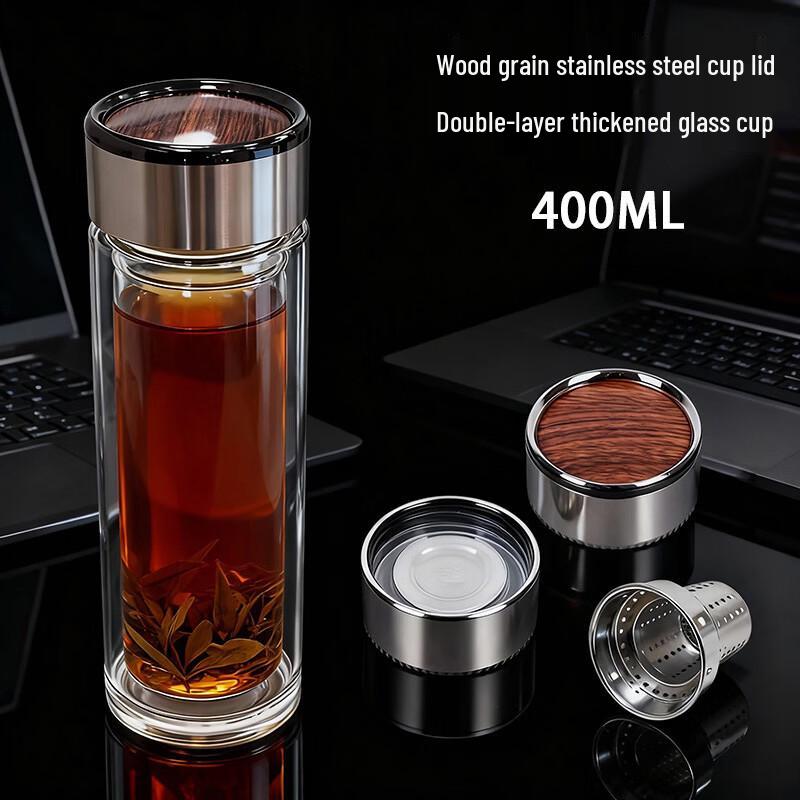 

High Borosilicate Double-Wall Glass Cup