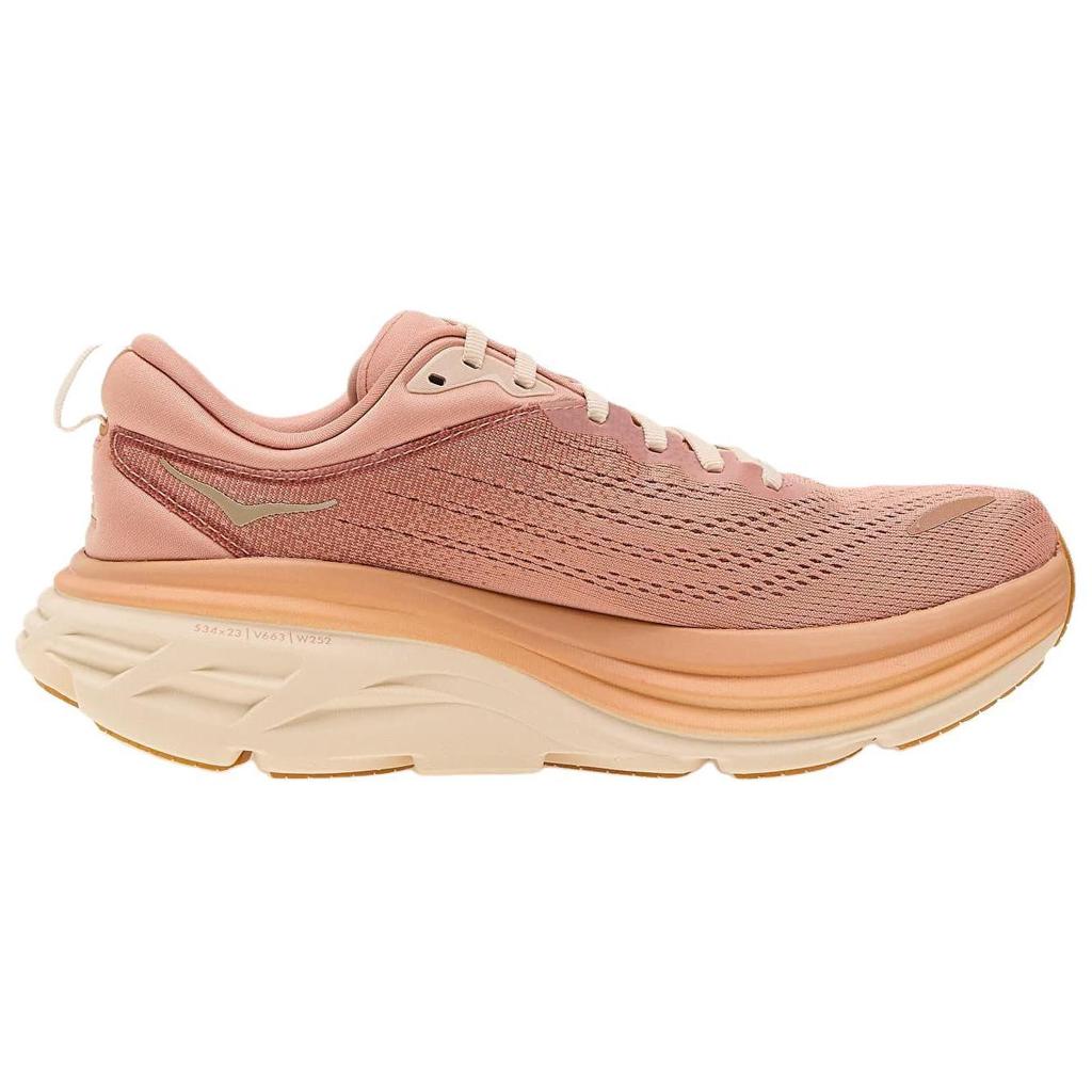 HOKA  Bondi 8 Sandstone Cream Women Sneakers Tan 1127952-SNC