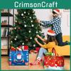 Christmas Claus Santa Snowman Gift Bags Storage Present Decorative Bag Handbag